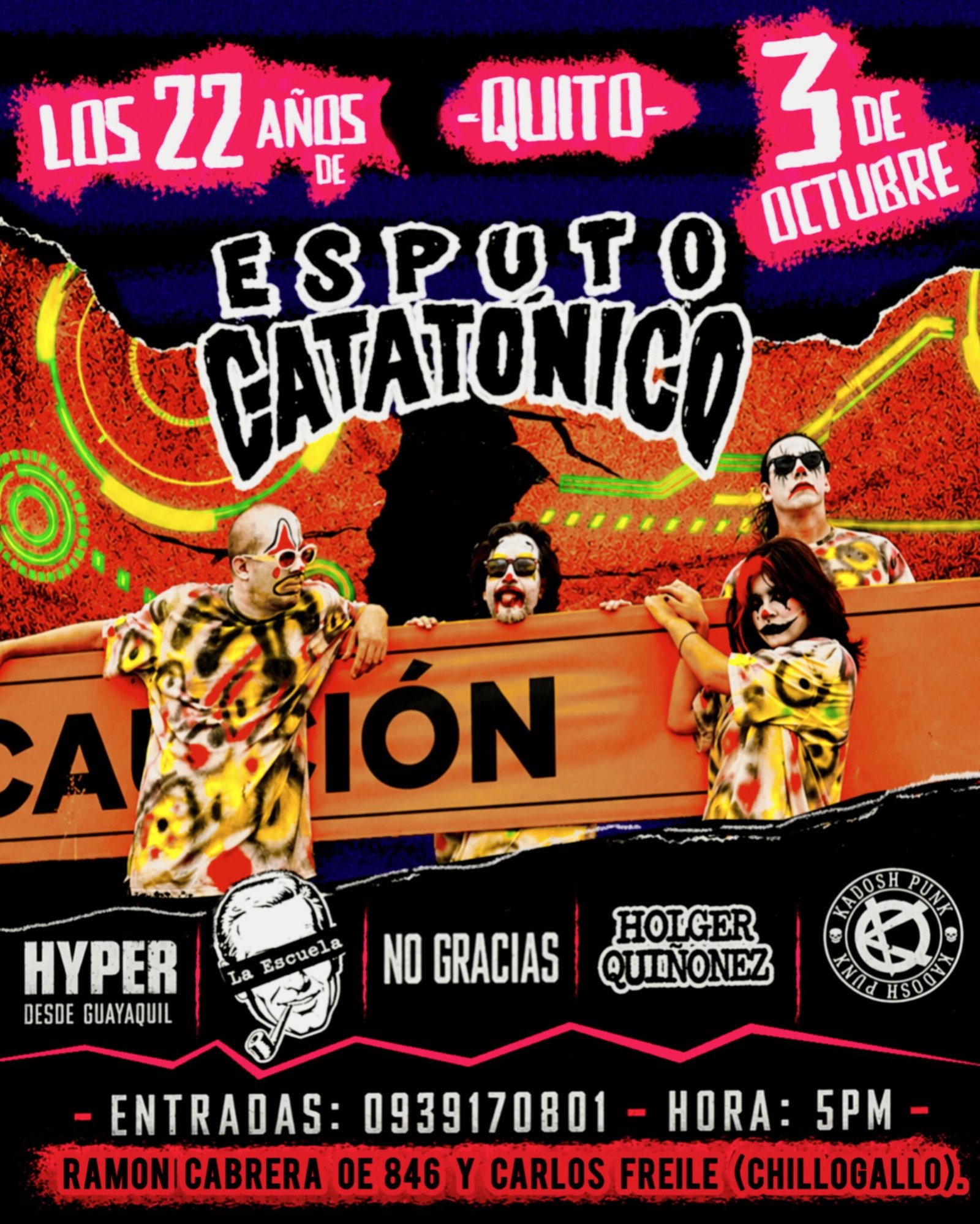 22 años de Esputo Catatónico